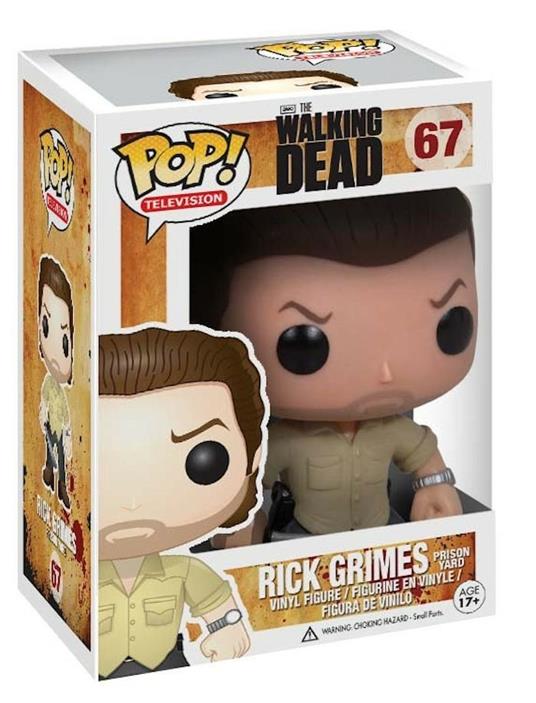 Action figure Prison Yard Rick. The Walking Dead Funko Pop! - 3