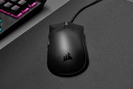 Corsair SABRE PRO CHAMPION SERIES Mouse Gaming Forma Ergonomica per Giocatori di eSports, Leggero un Peso di Solo 69 g, Cavo Paracord Flessibile, Tasti CORSAIR QUICKSTRIKE con gap nullo, Nero - 4