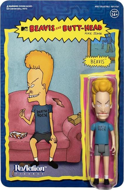 Beavis And Butt-Head: Super7 - Beavis 3.75 Inch Reaction Figure