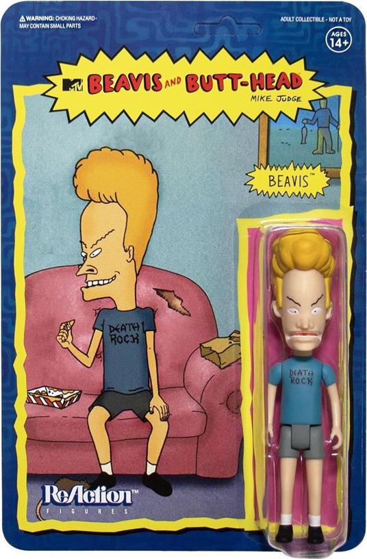 Beavis And Butt-Head: Super7 - Beavis 3.75 Inch Reaction Figure