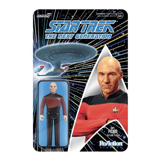 Star Trek: Super7 - The Next Generation Reaction Figure Wave 1 - Captain Picard