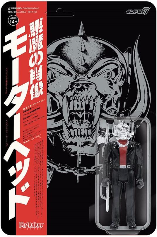 Motorhead Reaction Action Figura Warpig (japanese Chrome) 10 Cm Super7