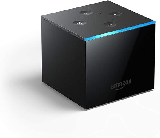 Amazon Fire TV Cube lettore multimediale Nero 4K Ultra HD 16 GB 7.1 canali  Wi-Fi - Amazon - TV e Home Cinema, Audio e Hi-Fi | IBS