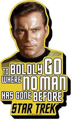 Star Trek Kirk Quote Magnet