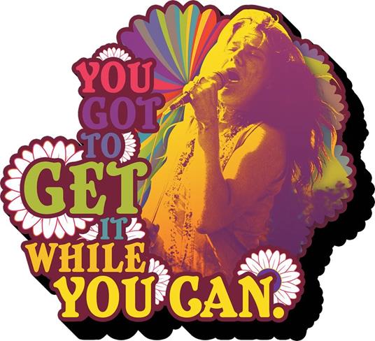 Janis Joplin Get It Magnet