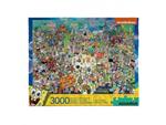 SpongeBob Jigsaw Puzzle Bikini Bottom (3000 Pieces) Aquarius