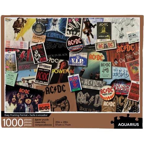 AQUARIUS Puzzle 1000 pezzi AC/DC Album 65305 - 2