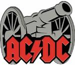 Ac/Dc Cannon Enamel Pin