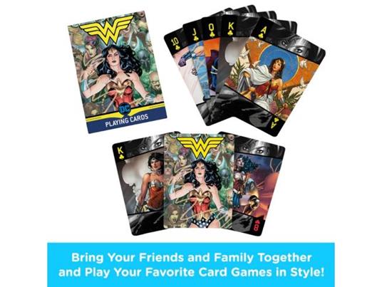 Dc Comics Wonder Woman Playing Cards Carte Da Gioco Aquarius Ent - Aquarius  Ent - Giochi di ruolo e strategia - Giocattoli