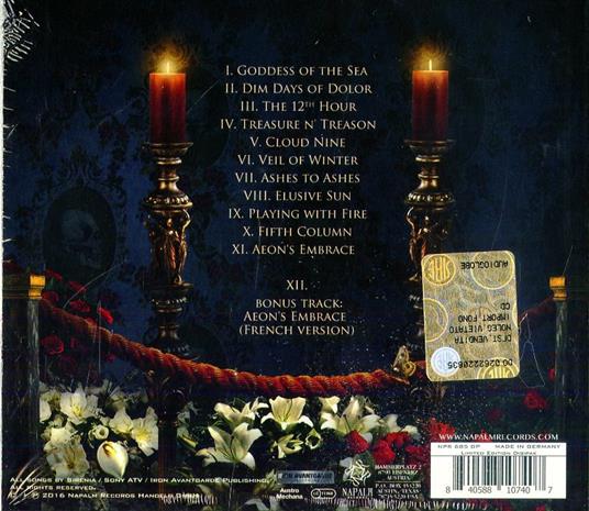 Dim Days of Dolor (Digipack) - CD Audio di Sirenia - 2