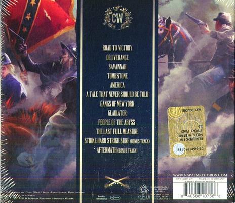 The Last Full Measure - CD Audio di Civil War - 2