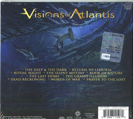 The Deep & the Dark - CD Audio di Visions of Atlantis - 2