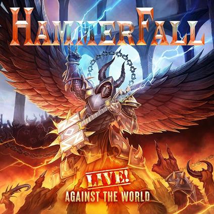 Live! Against the World - CD Audio + Blu-ray di Hammerfall