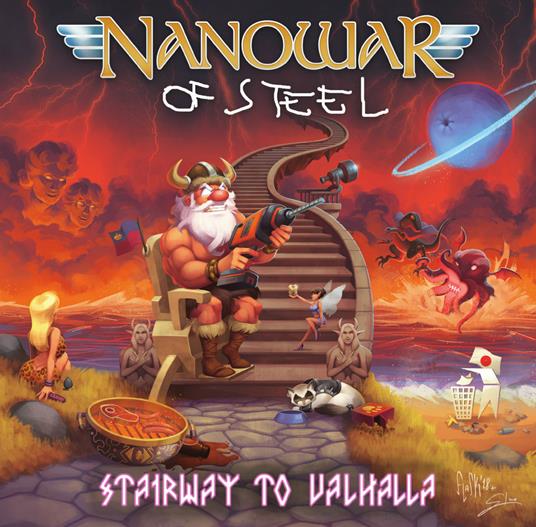 Stairway to Valhalla - CD Audio di Nanowar of Steel