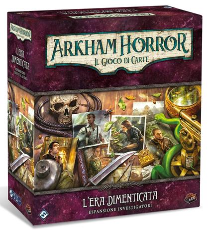 Arkham Horror LCG - L'Era Dimenticata, Espansione Investigatori. Esp. - ITA. Gioco da tavolo