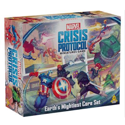 MCP - Marvel Crisis Protocol: Earth's Mightiest. Base - ENG. Gioco da tavolo