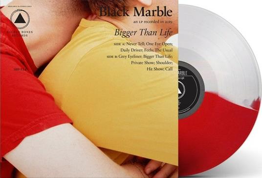 Bigger Than Life (Red and White Coloured Vinyl) - Vinile LP di Black Marble - 2