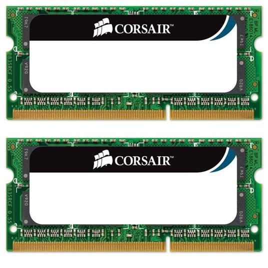 Memoria RAM Corsair 16GB (2 x 8 GB) DDR3 1333MHz SODIMM 16GB DDR3 1333MHz -  Corsair - Informatica | IBS