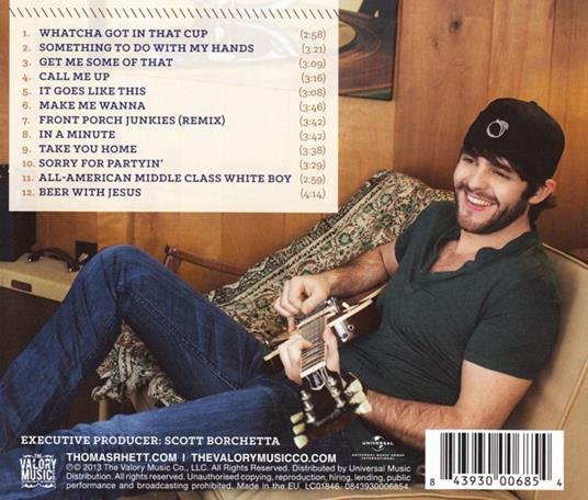 It Goes Like This - CD Audio di Thomas Rhett - 2