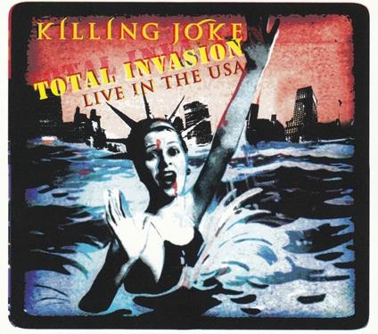 Total Invasion. Live in the USA (Blue Coloured Vinyl) - Vinile LP di Killing Joke