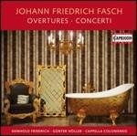 Overtures - Concerti - CD Audio di Johann Friedrich Fasch,Hans-Martin Linde