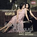 Canciones Españolas - CD Audio di Manuel De Falla,Enrique Granados,Frederic Mompou,Xavier Montsalvadtge