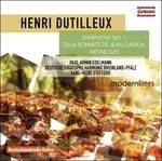 Sinfonia n.1 - Deux Sonnets de Jean Cassou - Métaboles - CD Audio di Henri Dutilleux
