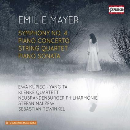 Sinfonia n.4 - Concerto per pianoforte e piccola orchestra - Quartetto per archi - CD Audio di Emilie Mayer