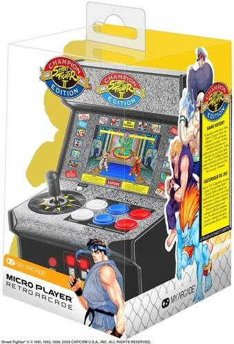 MY ARCADE 7.5"" Collectible Street Fighter II Champion Edition Micro Player (Premium Edition)