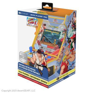 My Arcade Super Street Fighter II Micro Player Pro Console da gioco Portatile Multicolore