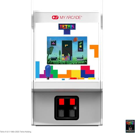 My Arcade Tetris Micro Player Pro Console da gioco Portatile Multicolore - 3