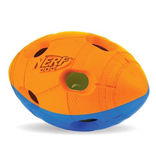 Nerf Dog VP6788E LED Football zweifarbig orange/blau S