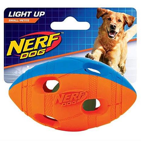 Nerf Dog VP6788E LED Football zweifarbig orange/blau S - 2