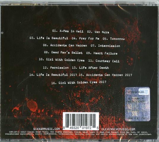 The Heroin Diaries Soundtrack (10th Anniversary Edition) - CD Audio di Sixx: A.M. - 2