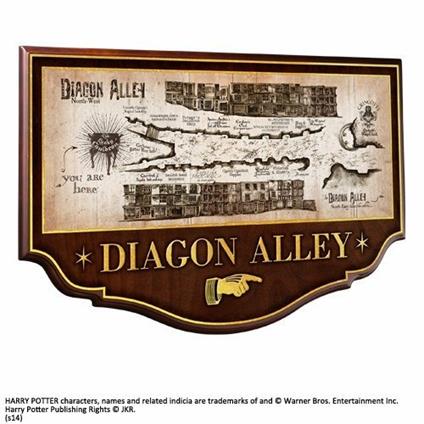 Placca Murale Noble Nn7058. Harry Potter. Chemin De Traverse