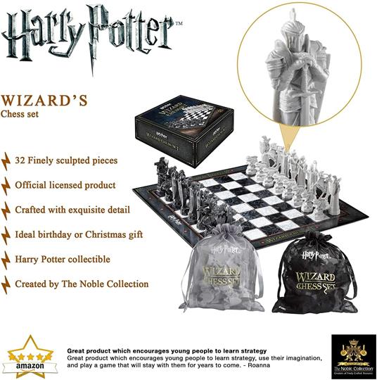 Harry Potter: Scacchiera dei Maghi - Noble Collection - Scacchi e dama -  Giocattoli | IBS