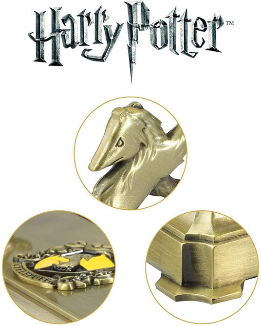 Harry Potter - Portabacchetta di Tassorosso - Noble Collection