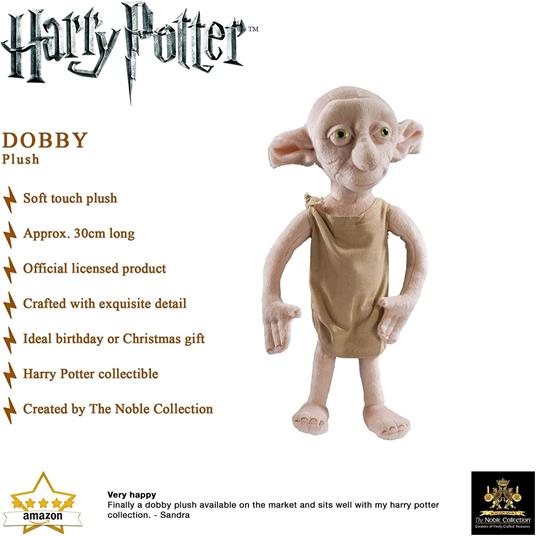 Picollo Peluche Dobby - Harry Potter - Noble Collection - Idee regalo | IBS