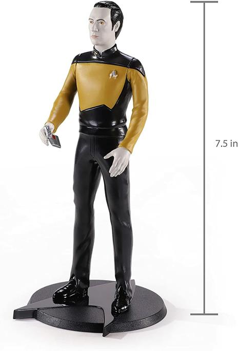 The Noble Collection Star Trek The Next Generation Lt. Cmdr. Data Bendyfig - 5