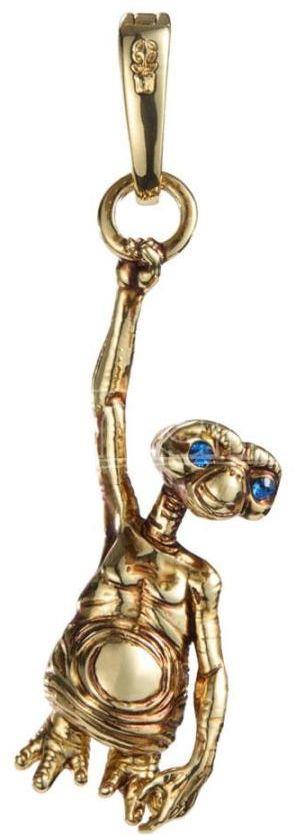 E.t. The Extra-terrestrial Braccialetto Ciondolo Lumos E.t. (gold Plated) Noble Collection