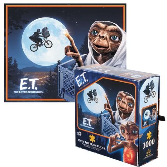 E.T. The Extra-Terrestrial Jigsaw Puzzle E.T Over The Moon (1000 Pieces) Noble Collection