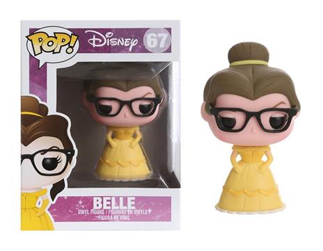 Funko POP! Disney. Beauty & The Beast Belle Nerd. Hipster Variant - 3