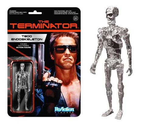 Action figure Chrome T-800 Endoskeleton. Terminator ReAction - 2