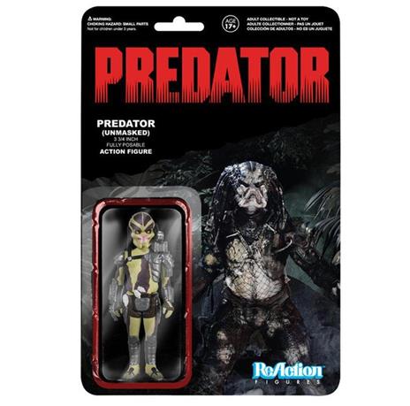 Funko ReAction Series Predators. Unmasked Predator Kenner Retro - 2