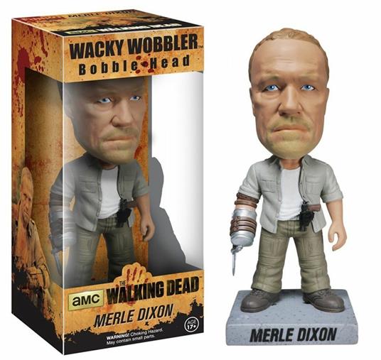 Funko Wacky Wobbler. The Walking Dead. Merle Dixon Bobble Head Figure - 3