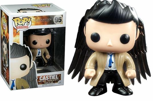 Pop Tv Supernatural Castiel With Wings Ali Vinyl Figure New! - 4