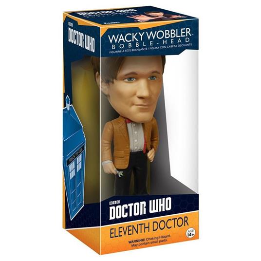 Funko Wacky Wobblers. Doctor Who. Eleventh Doctor Bobble Head