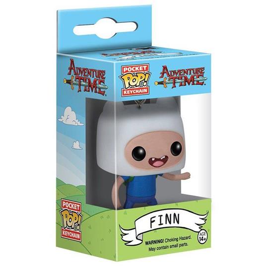Portachiavi Finn. Adventure Time Funko Pop! Keychain - Funko - POP!  Keychain - Cartoons - Giocattoli | IBS