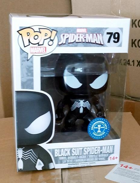 Funko POP! Marvel. Black Suit Spider-Man - 4