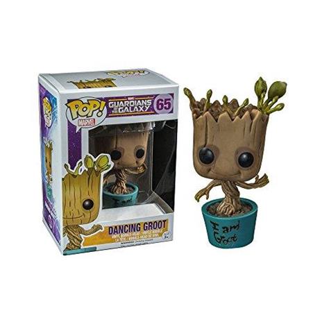 Funko Figurine Guardians Of The Galaxy - Dancing Groot Blue Exclu Pop 10Cm